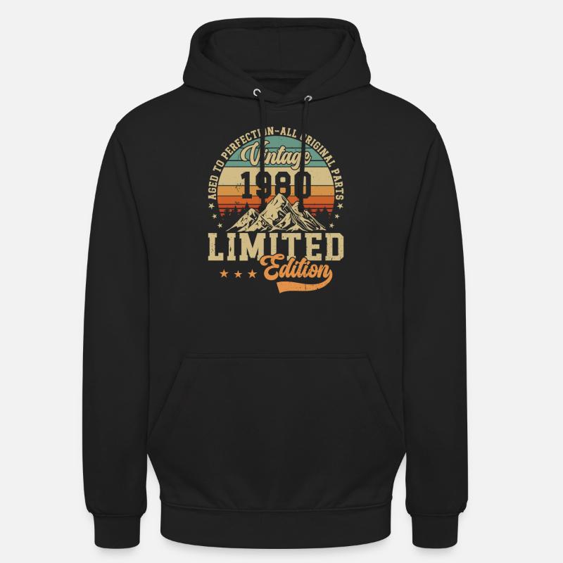 Légendes des années 1980 - Sweat-shirt à capuche unisexe - noir