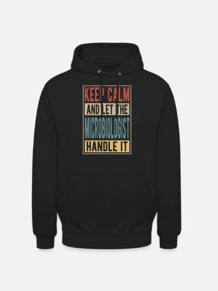 Microbiologist Retro Gift - Unisex Hoodie - black