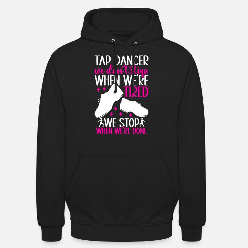 Stepptanz Stepptänzer - Unisex Hoodie - Schwarz