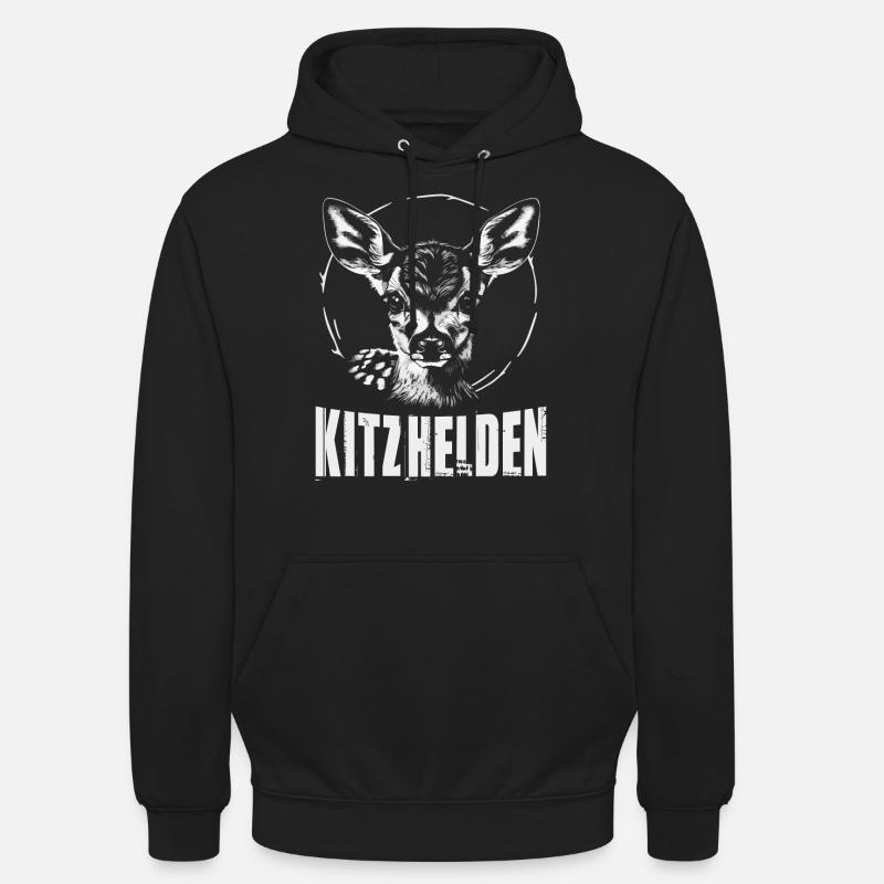 Kitzhelden - Unisex Hoodie - Schwarz