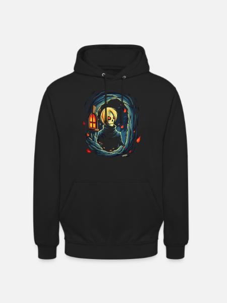 Dämonen sind auch Menschen - Unisex Hoodie - Schwarz