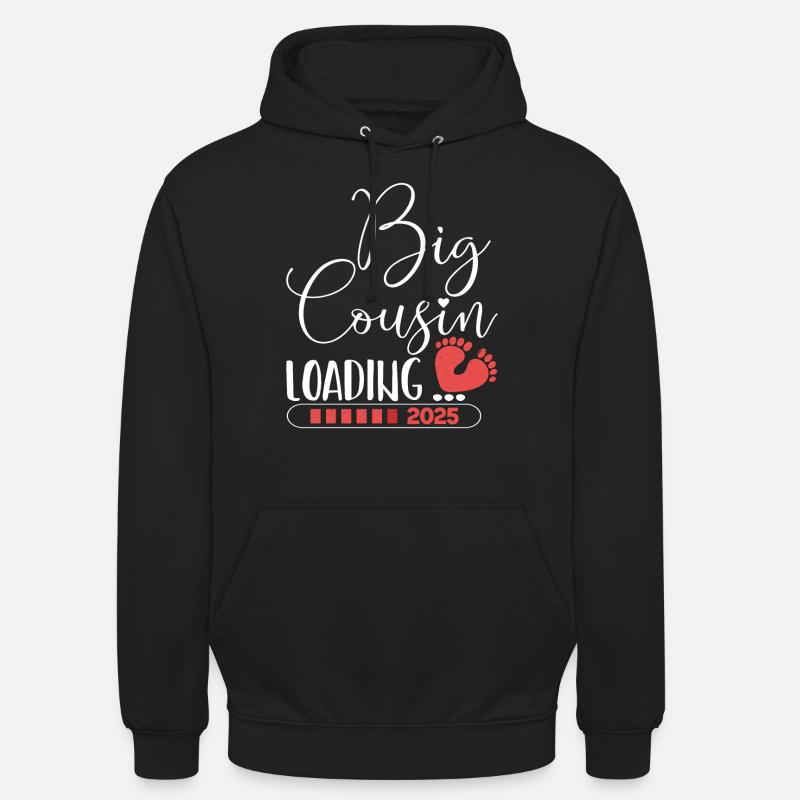Big cousin loading 2025 - Unisex Hoodie - black