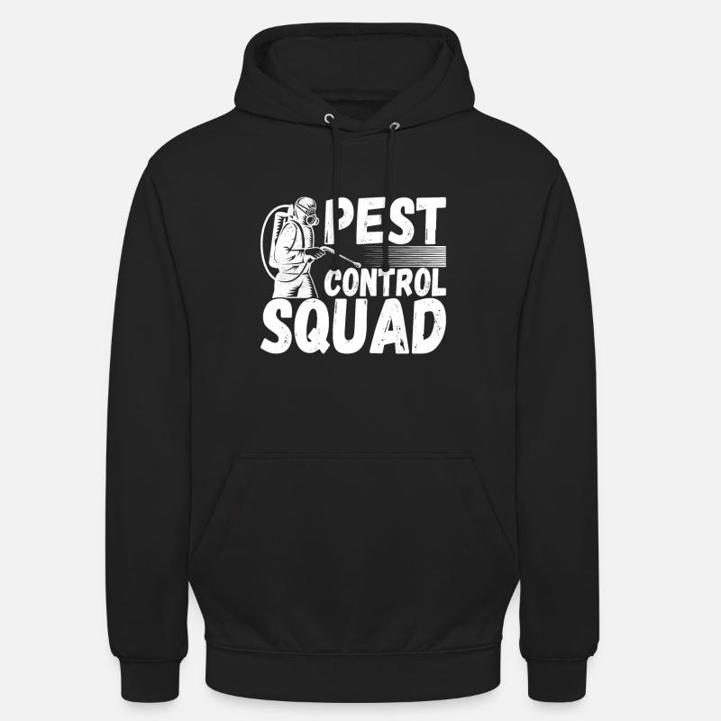 Schädlingsbekämpfung Kammerjäger - Unisex Hoodie - Schwarz
