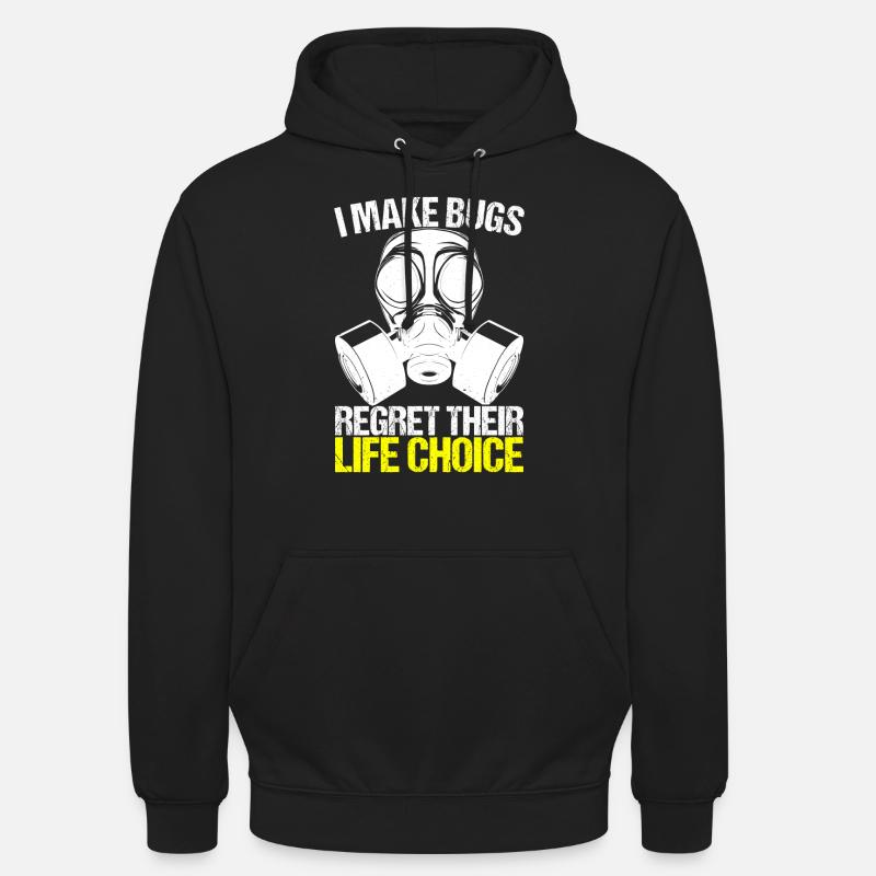 Pest Control Exterminator - Unisex Hoodie - black