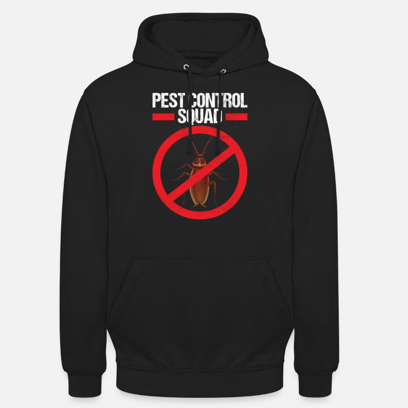 Pest Control Exterminator - Unisex Hoodie - black