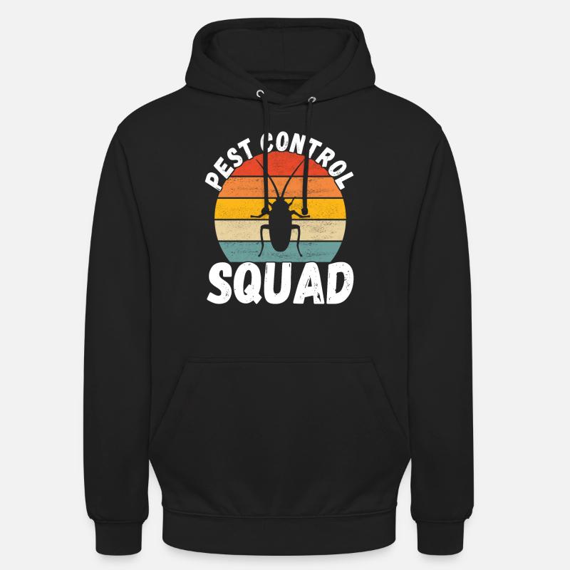 Pest Control Exterminator - Unisex Hoodie - black