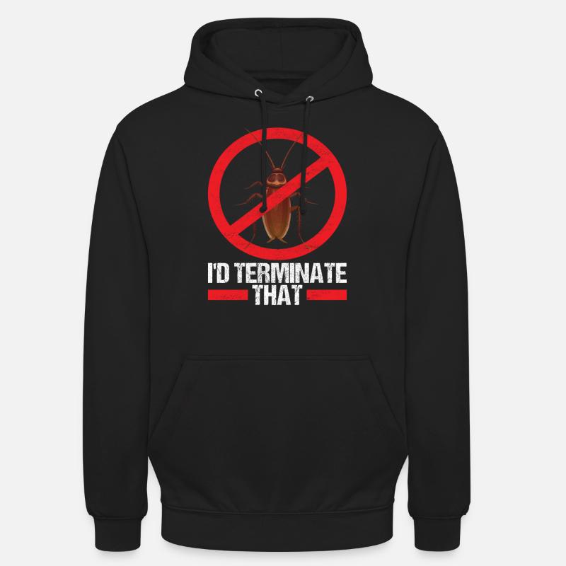 Pest Control Exterminators - Unisex Hoodie - black