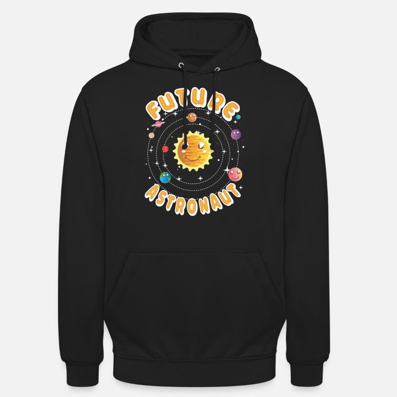 Futur astronaute - Sweat-shirt à capuche unisexe - noir