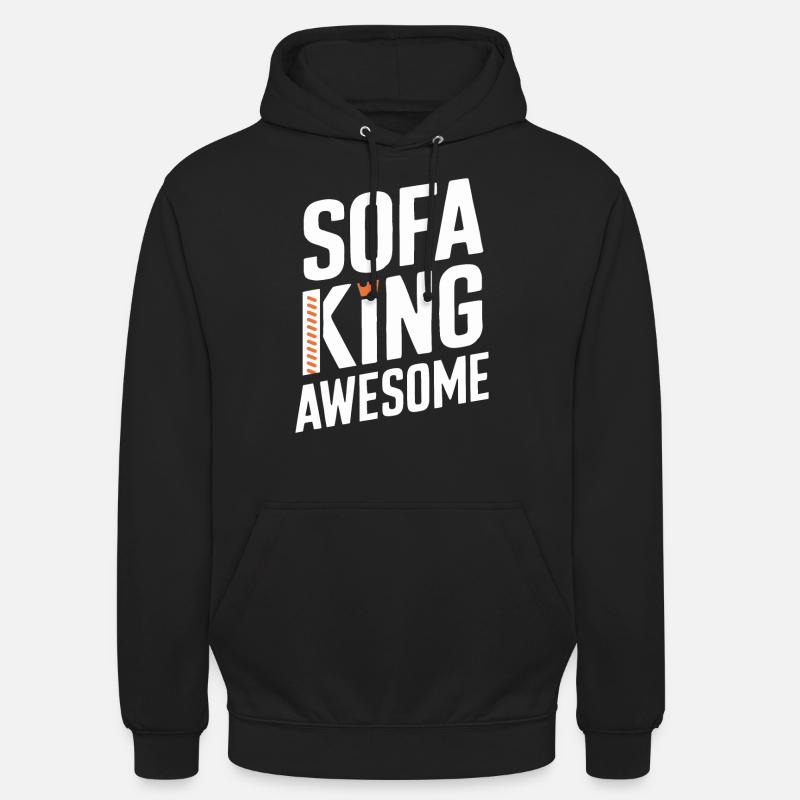 Canapé King Graphismes impressionnants - Sweat-shirt à capuche unisexe - noir