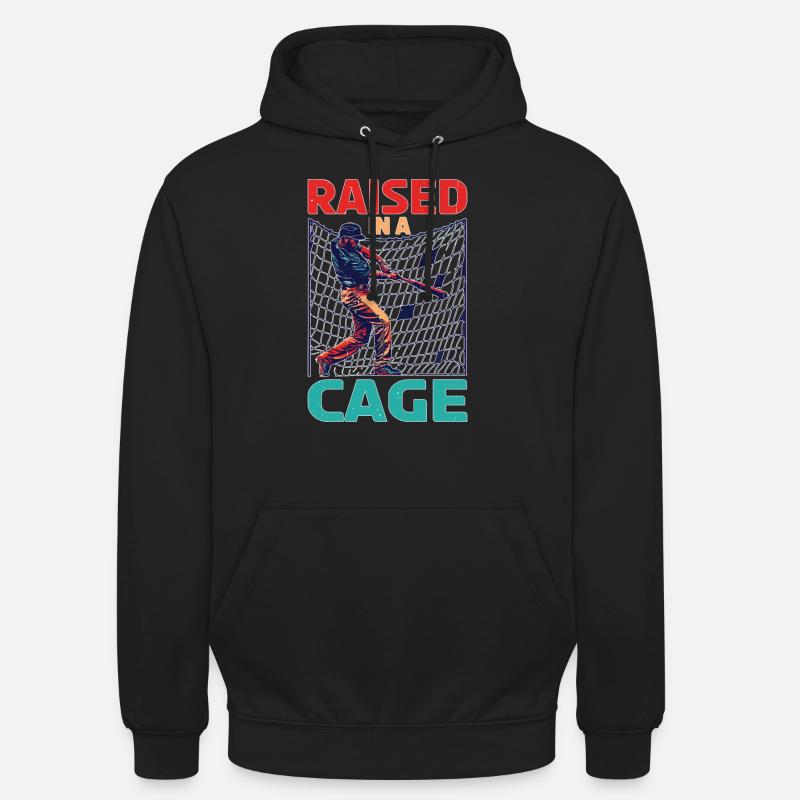 Élevé dans une cage 26 - Sweat-shirt à capuche unisexe - noir