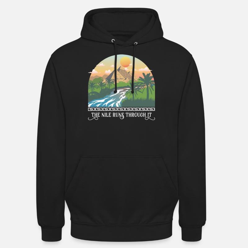 Die Läufe durch ihn - Unisex Hoodie - Schwarz