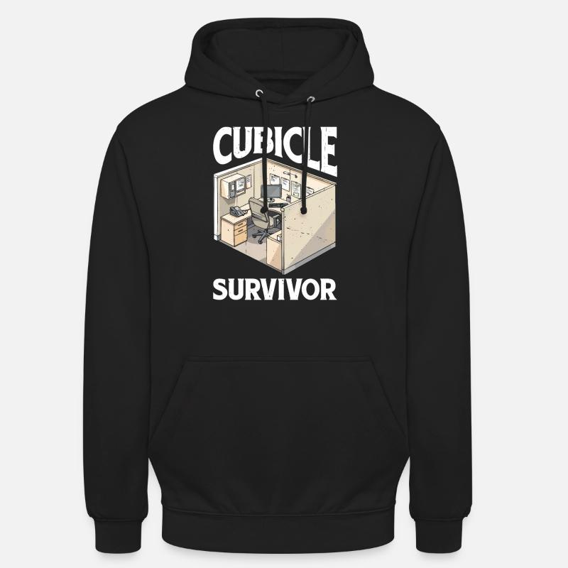 Cubicule Survivor 2 - Sweat-shirt à capuche unisexe - noir