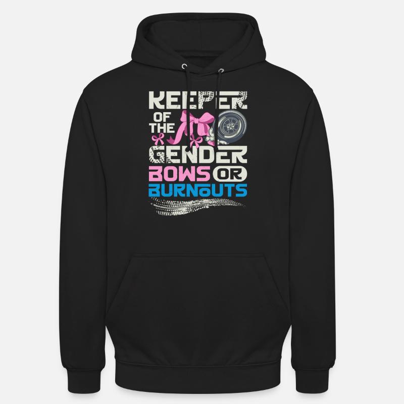 Hüter der Gender-Burnouts oder Verbeugungen - Unisex Hoodie - Schwarz