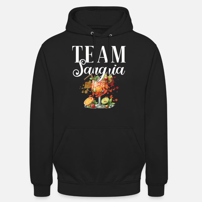 Cocktail Bartender Team Sangria - Unisex Hoodie - black