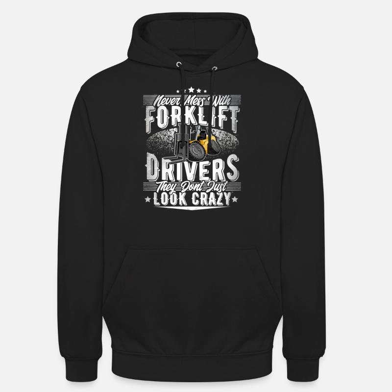 Staplerfahrer - Unisex Hoodie - Schwarz