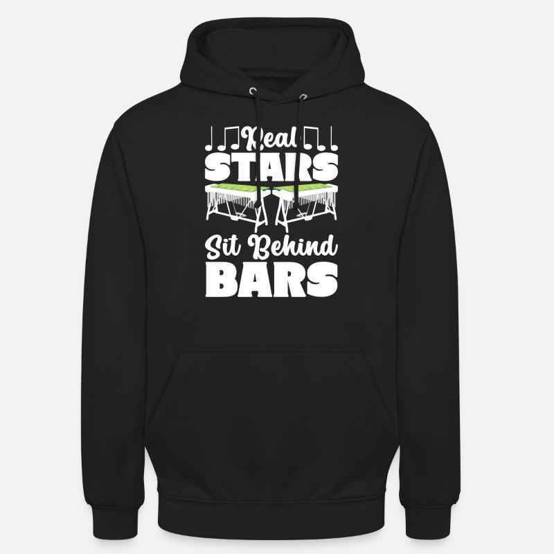 Vibraphon, vibraphonist - Unisex Hoodie - black