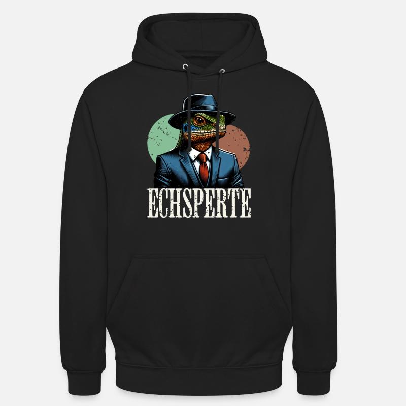 Echsperte Experte - Unisex Hoodie - Schwarz