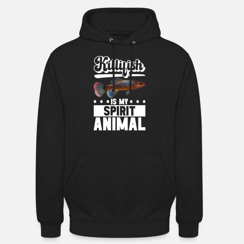Killifish Quarium Fish - Sweat-shirt à capuche unisexe - noir