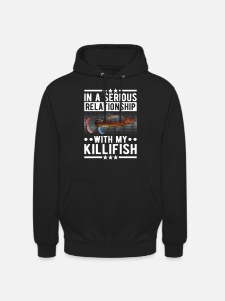 Killifish Quarium Fish - Unisex Hoodie - black