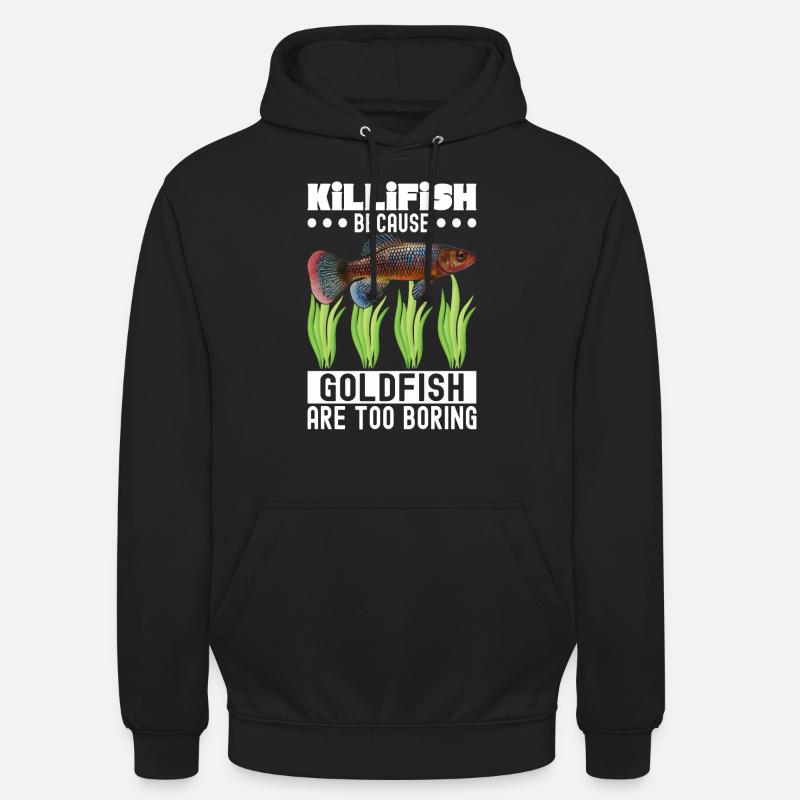 Killifish Quarium Fish - Sweat-shirt à capuche unisexe - noir