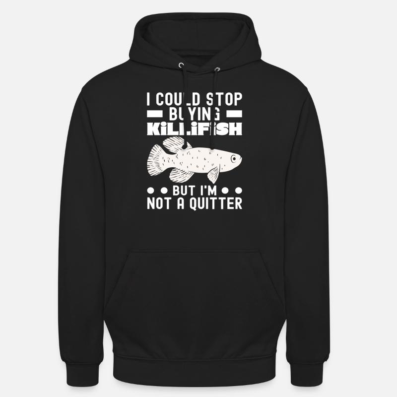 Killifish Quarium Fish - Sweat-shirt à capuche unisexe - noir