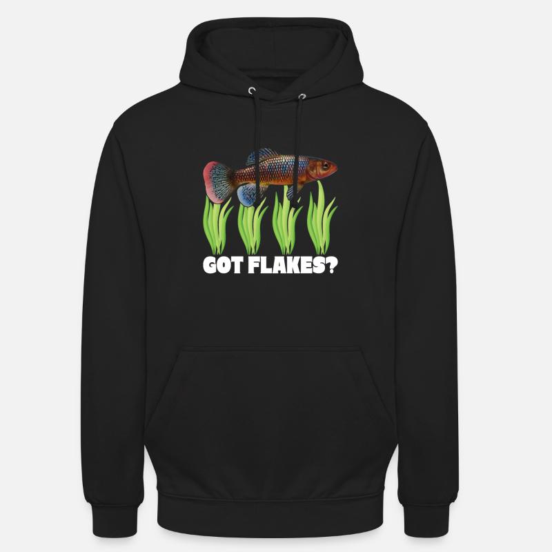 Killifish Quarium Fish - Sweat-shirt à capuche unisexe - noir