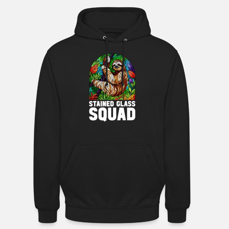 Buntglaskünstler Buntglaskunst - Unisex Hoodie - Schwarz