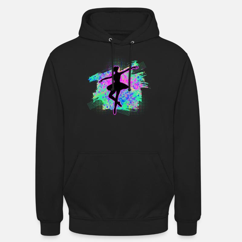 Danser - Sweat-shirt à capuche unisexe - noir