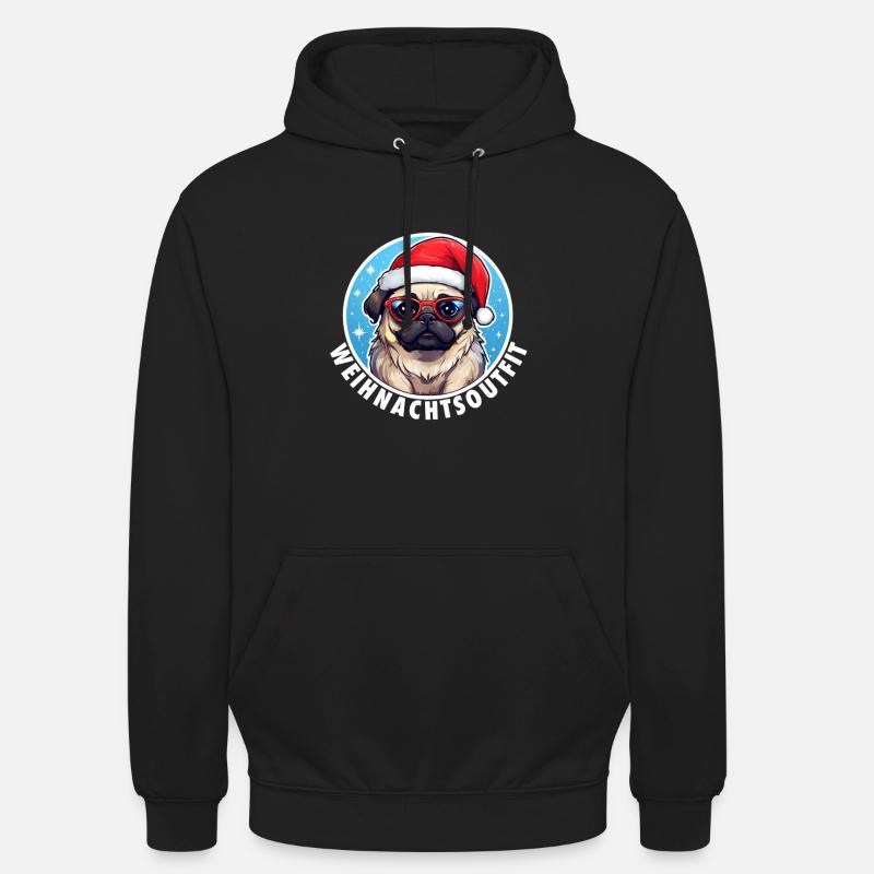 Tenue de Noël Noël - Sweat-shirt à capuche unisexe - noir
