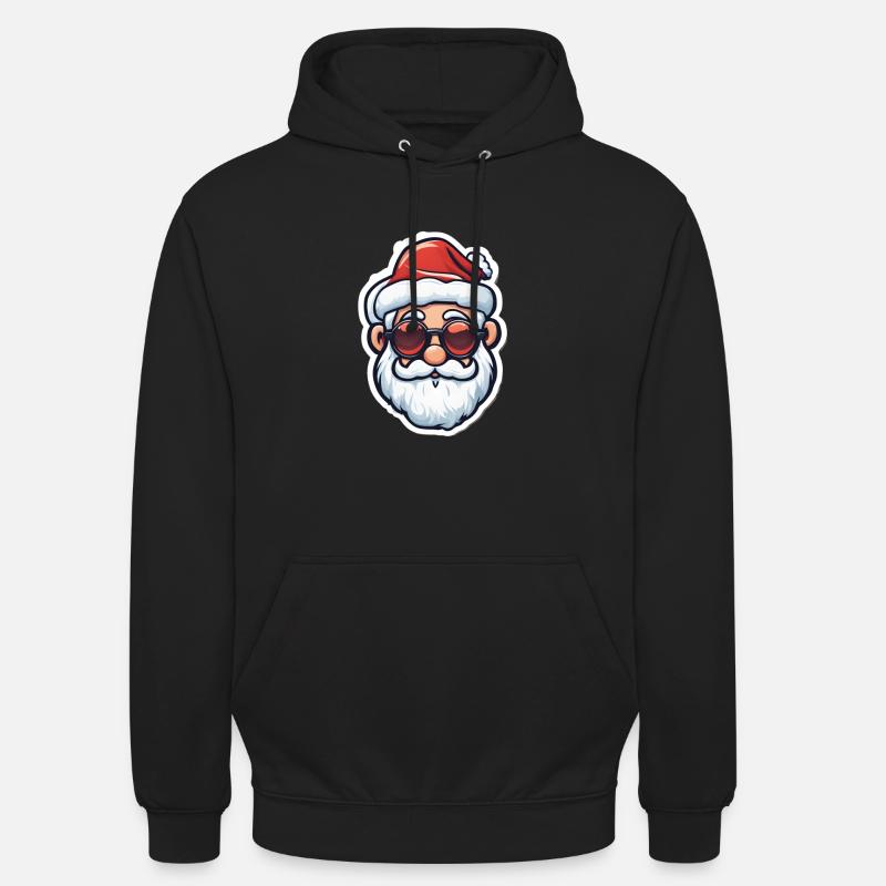Noël - Sweat-shirt à capuche unisexe - noir