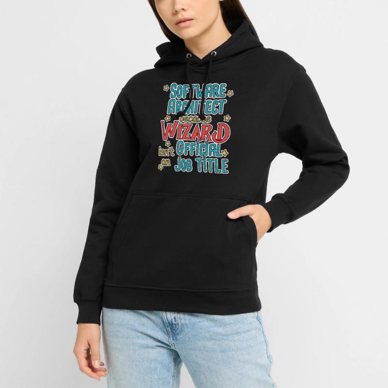 Software Architect Wizard Software Architektur Unisex Hoodie