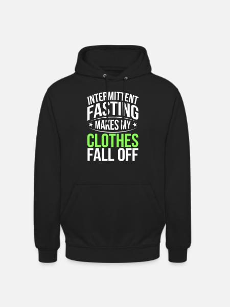 Intermittent fasting Intermittent fasting - Unisex Hoodie - black