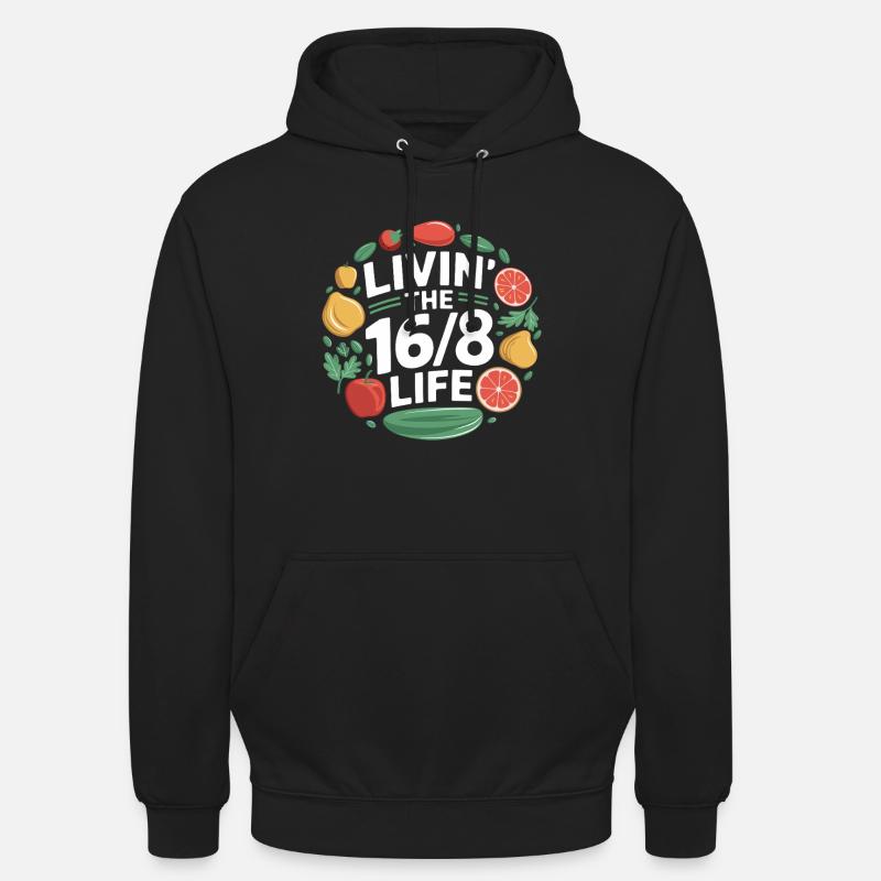 Intermittent fasting Intermittent fasting - Unisex Hoodie - black