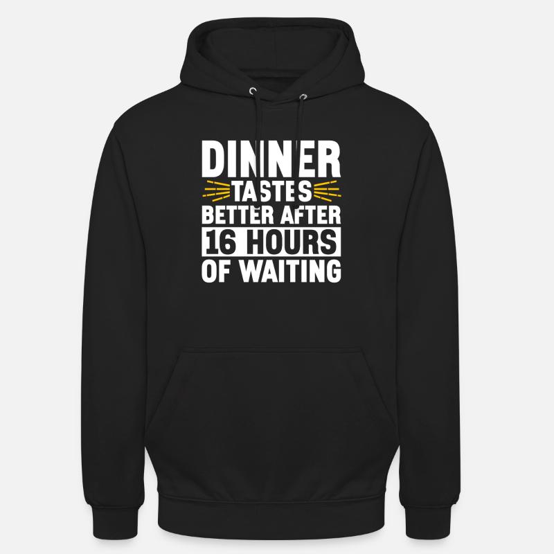 Intermittent fasting Intermittent fasting - Unisex Hoodie - black
