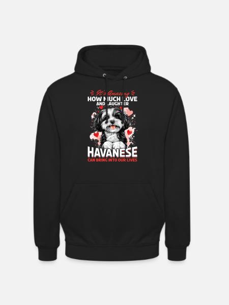 Cute Havanese Dog Owner - Unisex Hoodie - black