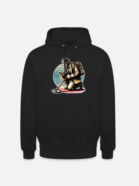 Probing Metal Detector - Unisex Hoodie - black