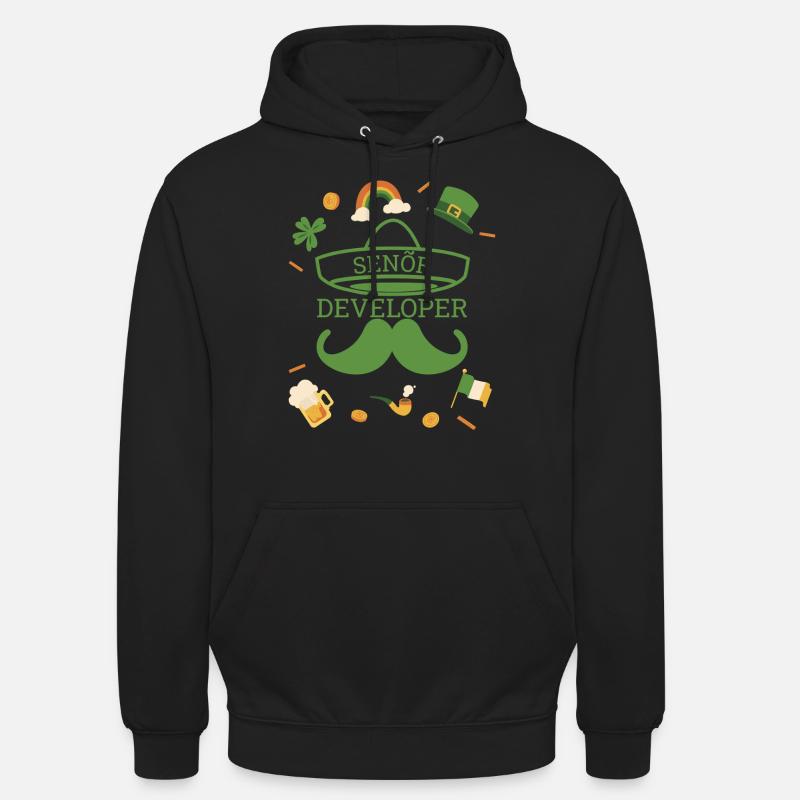 Senior Developer St Patricks Day Programmierer Unisex Hoodie