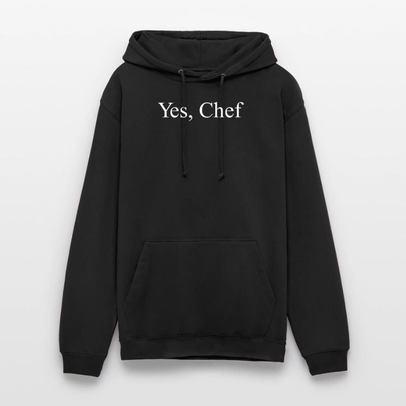 Yes Chef Funny Restaurant Kitchen Cooking Yes Chef Unisex Hoodie