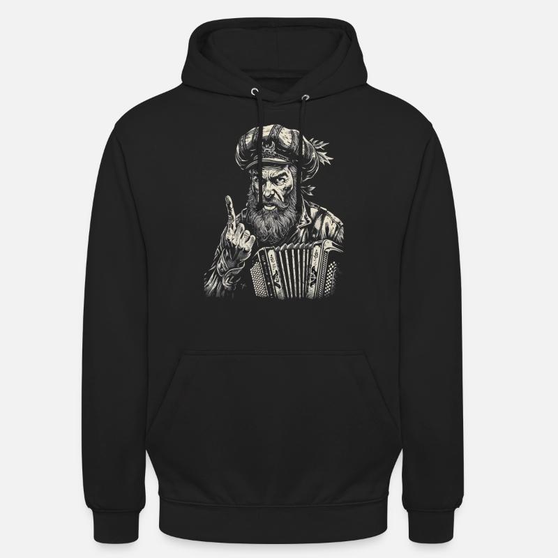 Grantler Grumpy Bavarian dialects Bavaria - Unisex Hoodie - black