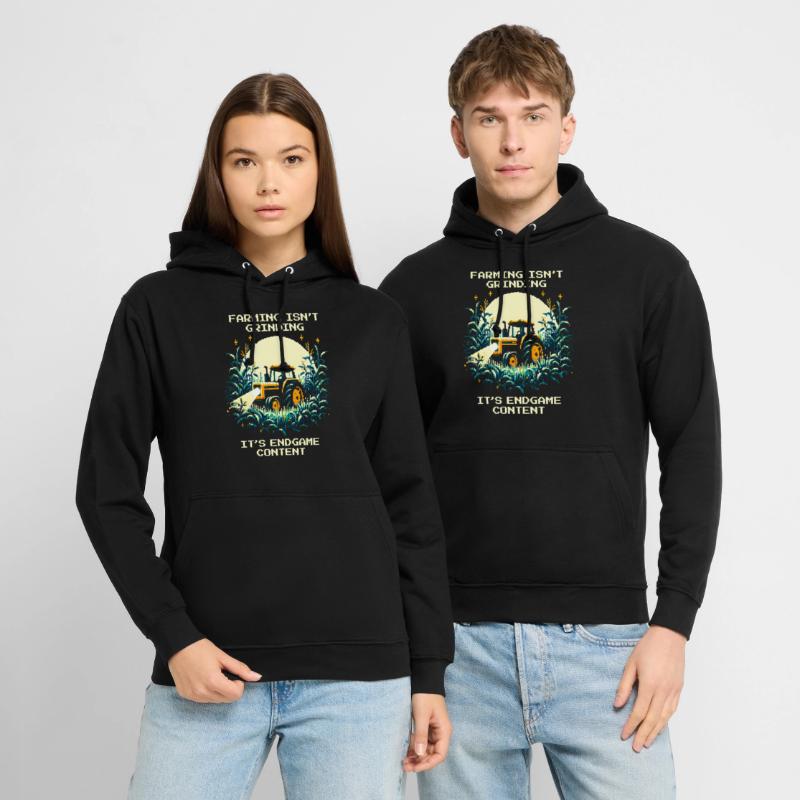 Landwirtschaft = Endgame | Kein Tutorial-Modus Unisex Hoodie