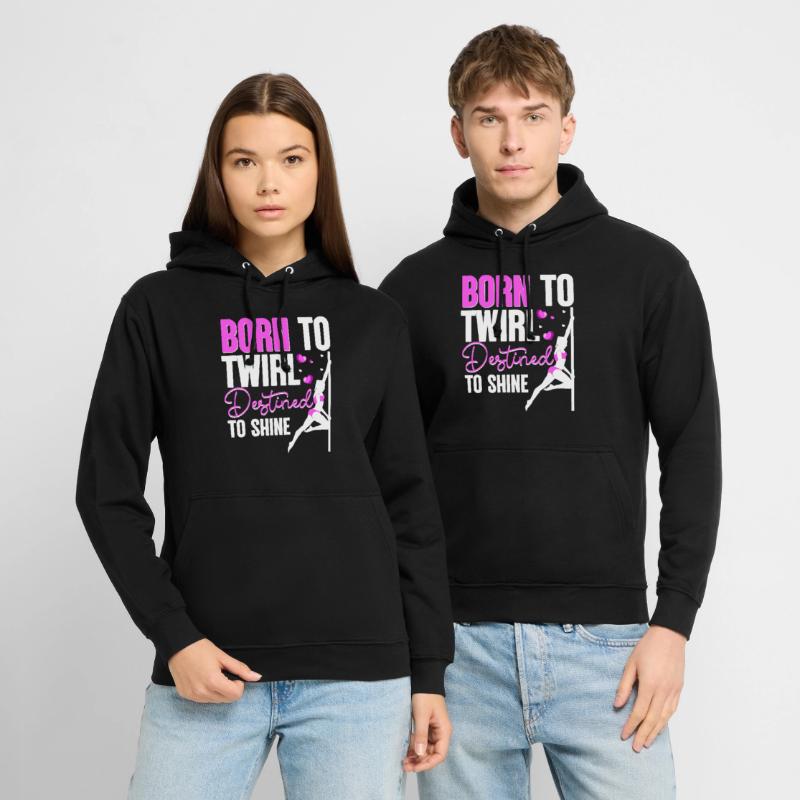Pole dance Pole dance Pole dancer Sweat-shirt à capuche unisexe