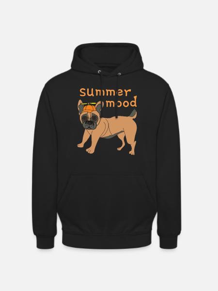 Summer mood - Unisex Hoodie - black