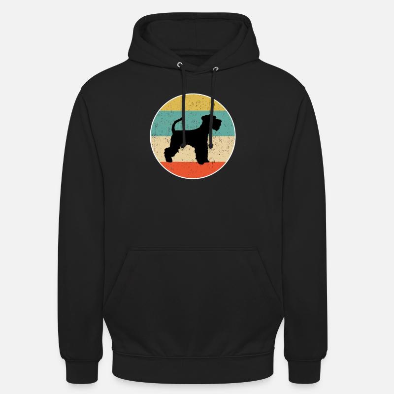 Conception de cadeau de chien Schnauzer miniature - Sweat-shirt à capuche unisexe - noir