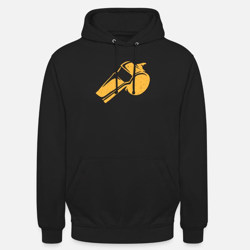 arbitre - Sweat-shirt à capuche unisexe - noir