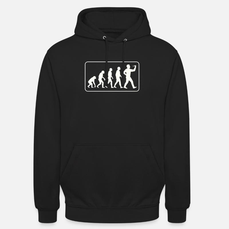 Fléchette Evolution Sweat-shirt à capuche unisexe