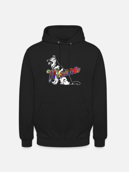 Belgian Malinois Mama - Unisex Hoodie - black