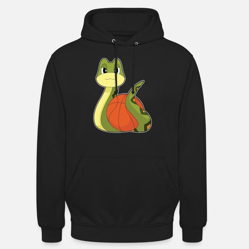 Serpent Basketteur Basketteur - Sweat-shirt à capuche unisexe - noir