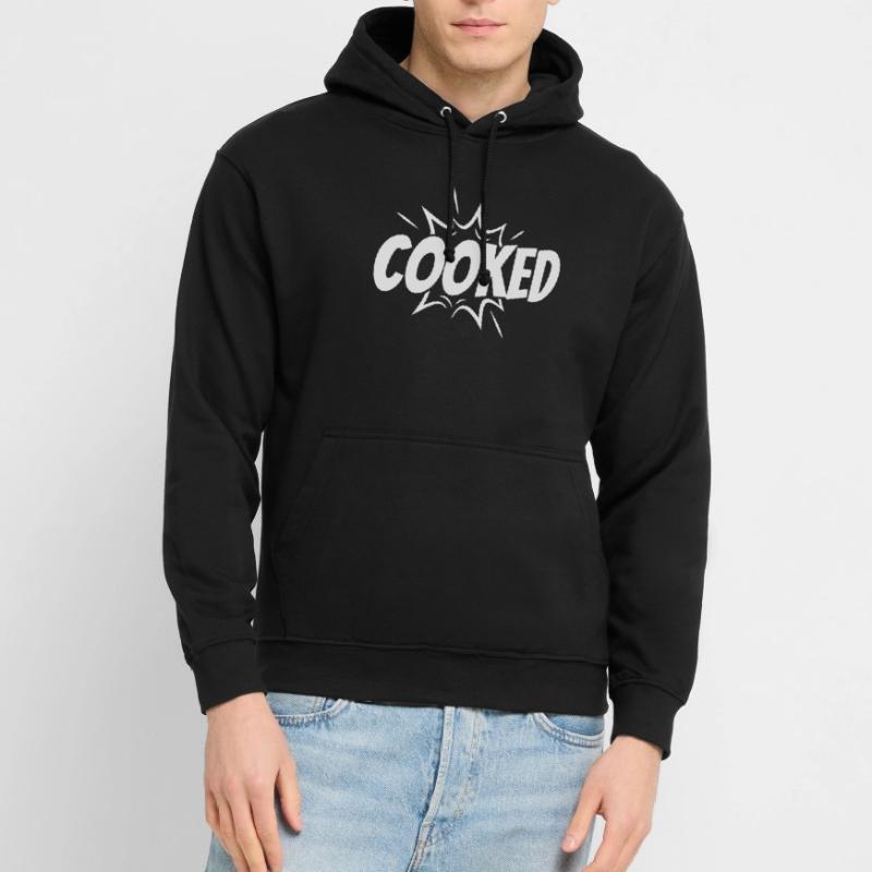 Cooked Explosive Comic Style Unisex Hoodie