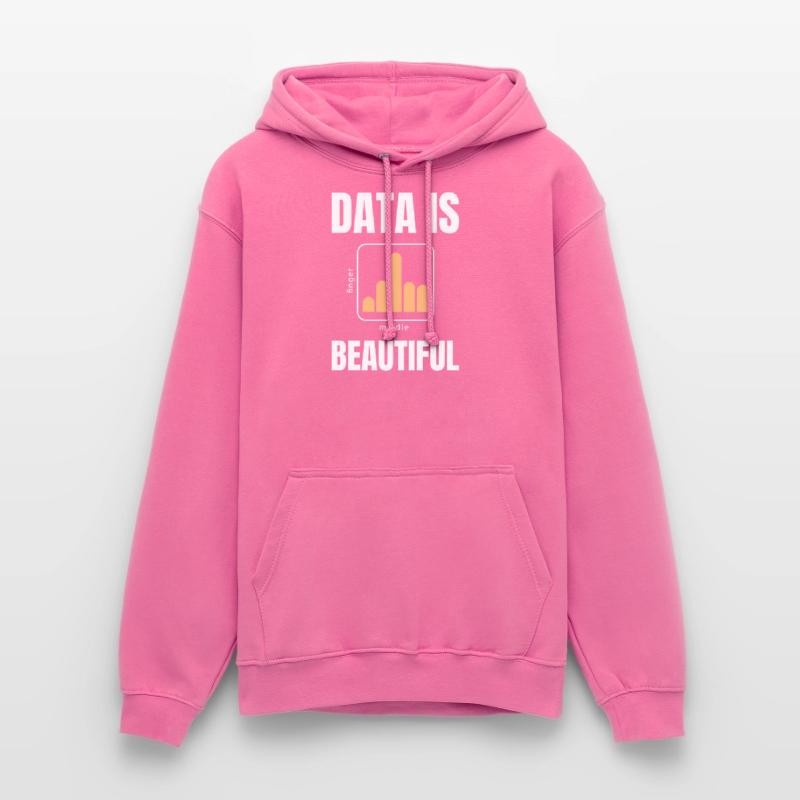 Daten Deep Learning KI Nerd Big Data Is Beautiful Unisex Hoodie
