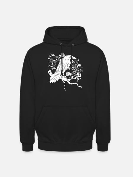 Crow Raven - Unisex Hoodie - black